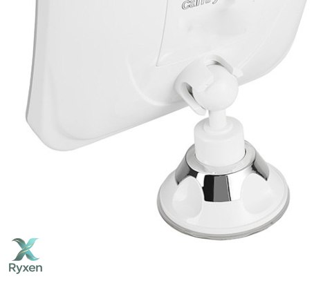 CR 2169 Lusterko led łazienkowe, 5-krotne powiększenie, 25 diod led, regulacja natężenia światła CAMRY