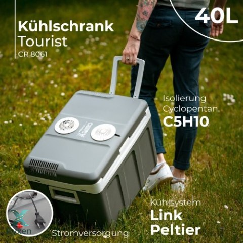 CR 8061 Lodówka turystyczna 40 l | zasilanie ac/dc CAMRY