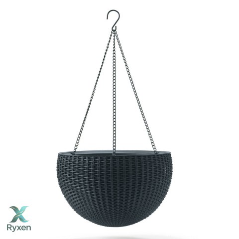 Doniczka wisząca Keter Sphere Planter antracyt Keter
