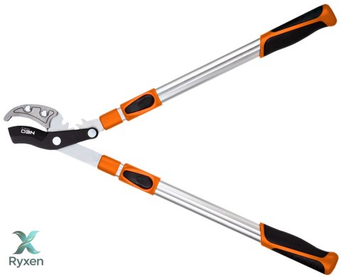 Kowadełkowy sekator do gałęzi 670 mm, zakres do 42 mm, przekładnia zwiększajaca siłe nacisku o 40%, NEO TOOLS