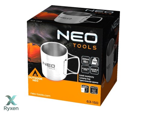 Kubek turystyczny 320ml NEO TOOLS