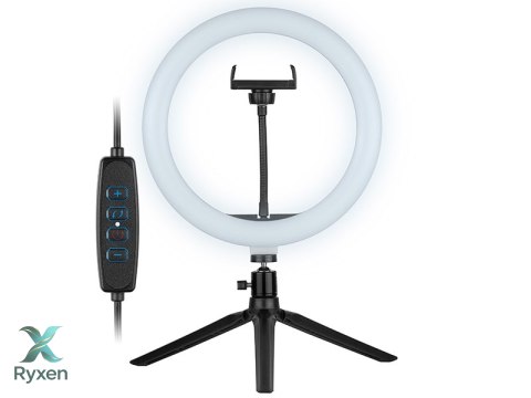 Lampa pierścieniowa TRACER RING 26cm z mini statywem TRACER