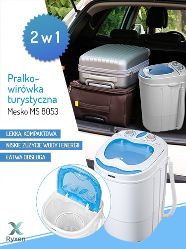 MS 8053 Pralko-wirówka turystyczna MESKO