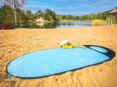 Mata plażowa błyskawiczna TRACER BLUE 180 x 80cm TRACER