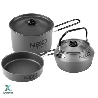 Naczynia turystyczne 3 w 1 NEO TOOLS