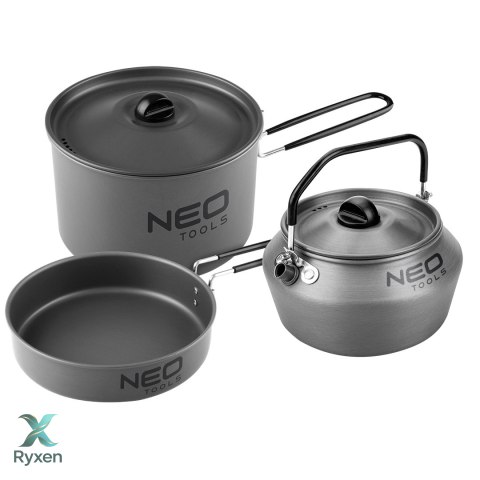 Naczynia turystyczne 3 w 1 NEO TOOLS