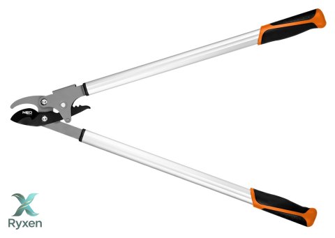 Sekator do gałęzi by-pass 765 mm, zakres do 40 mm, przekładnia zwiększajaca siłe nacisku o 60% NEO TOOLS