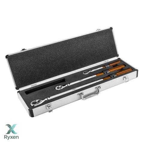 Zestaw kluczy dynamometrycznych dwukierunkowych 1/4", 3/8", 1/2" 3 szt. NEO TOOLS