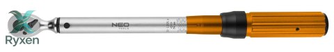 Zestaw kluczy dynamometrycznych dwukierunkowych 1/4", 3/8", 1/2" 3 szt. NEO TOOLS