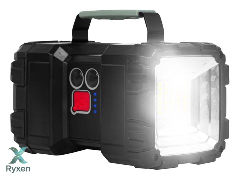 71-354# Latarka led akumulatorowa szperacz dwustronna z funkcją powerbank Blow