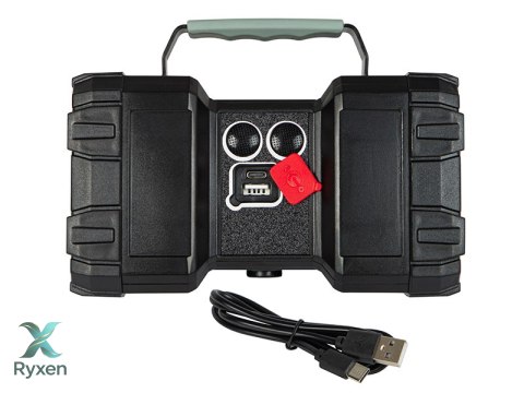 71-354# Latarka led akumulatorowa szperacz dwustronna z funkcją powerbank Blow