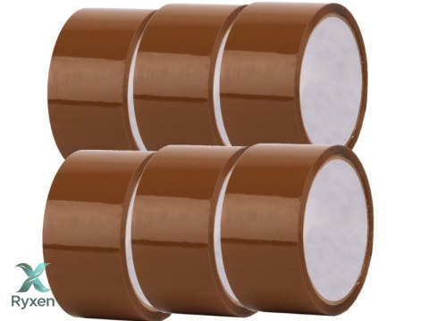 95-141# Taśma pakowa-klejaca brąz 48x60 6-pak Blow