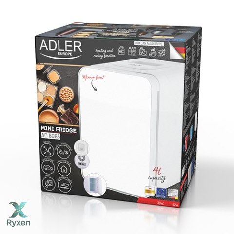 AD 8085 Mini lodówka - z lustrem - 4l ADLER