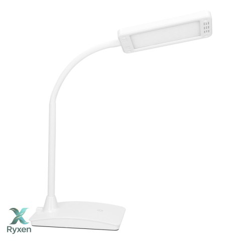 AMET LED DIM 6W, lampka biurkowa, 360lm, 3000K, biała, funkcja ściemniania Orno