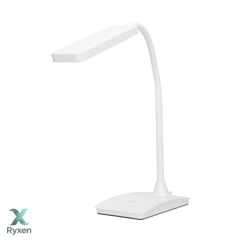 AMET LED DIM 6W, lampka biurkowa, 360lm, 3000K, biała, funkcja ściemniania Orno