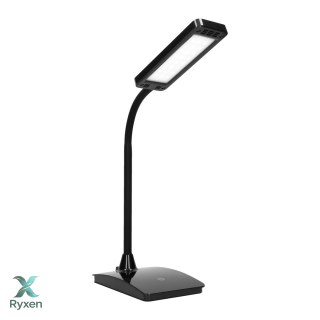 AMET LED DIM 6W, lampka biurkowa, 360lm, 3000K, czarna, funkcja ściemniania Orno