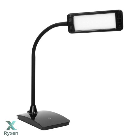 AMET LED DIM 6W, lampka biurkowa, 360lm, 3000K, czarna, funkcja ściemniania Orno