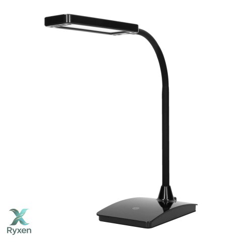 AMET LED DIM 6W, lampka biurkowa, 360lm, 3000K, czarna, funkcja ściemniania Orno