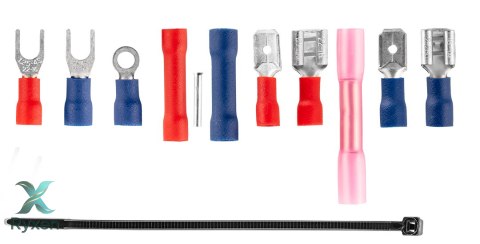 Automatyczny ściągacz izolacji 205 mm, czołowy + konektory 230 szt. NEO TOOLS