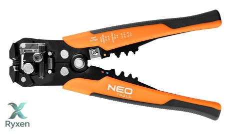 Automatyczny ściągacz izolacji 205 mm, czołowy + konektory 230 szt. NEO TOOLS