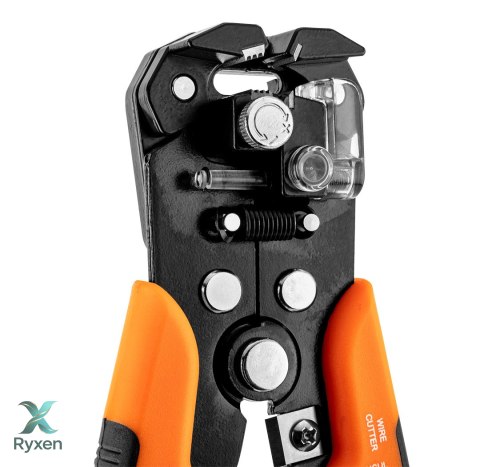 Automatyczny ściągacz izolacji 205 mm, czołowy + konektory 230 szt. NEO TOOLS