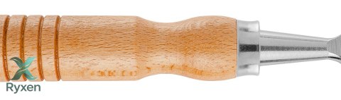 Dłuta 6, 12, 18, 24 mm, zestaw 4 szt., uchwyt drewniany NEO TOOLS