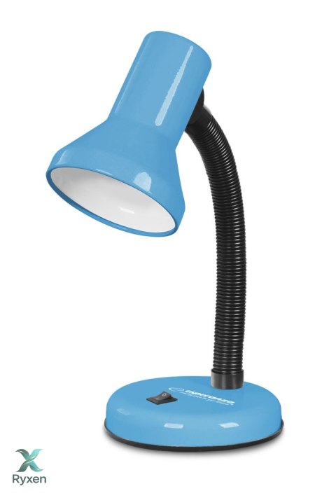 ELD108B Esperanza lampka biurkowa e27 altair niebieska Esperanza
