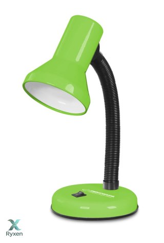 ELD108G Esperanza lampka biurkowa e27 altair zielona Esperanza