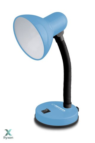 ELD109B Esperanza lampka biurkowa e27 vega niebieska Esperanza