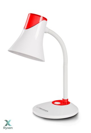ELD111R Esperanza lampka biurkowa e27 polaris czerwona Esperanza
