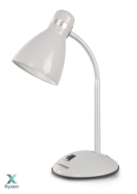 ELD113W Esperanza lampka biurkowa e27 alkes biała Esperanza