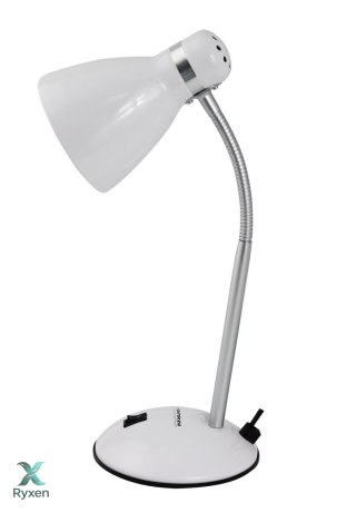 ELD113W Esperanza lampka biurkowa e27 alkes biała Esperanza