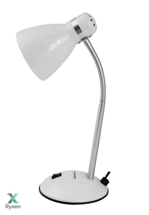ELD113W Esperanza lampka biurkowa e27 alkes biała Esperanza