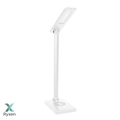 ISIYO LED 7W Lampka biurkowa z ładowarką indukcyjną i USB, 390lm, 3000-4000-6000K, zmiana temperatury barwowej i funkcja ściemni Orno