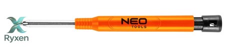 Ołówek, rysik automatyczny z temperówką plus 12 wkładów NEO TOOLS