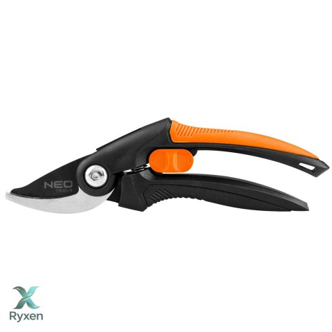 Sekator by-pass 210 mm, zakres do 20 mm, materiał: PP, uchwyt pokryty gumą TPR NEO TOOLS