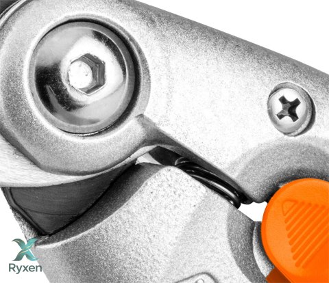 Sekator kowadełkowy 210 mm, zakres do 20 mm, aluminiowy, uchwyt pokryty gumą TPR NEO TOOLS