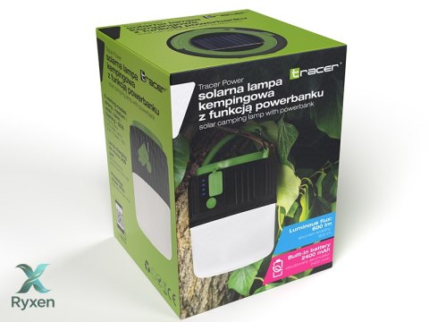 Solarna lampa kempingowa z funkcją powerbanku TRACER POWER TRACER