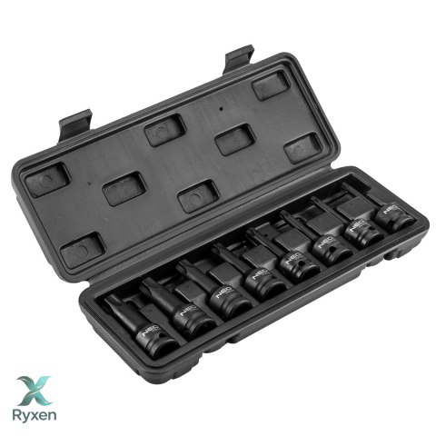 Zestaw 8 szt. nasadek udarowych trzpieniowych TORX NEO TOOLS