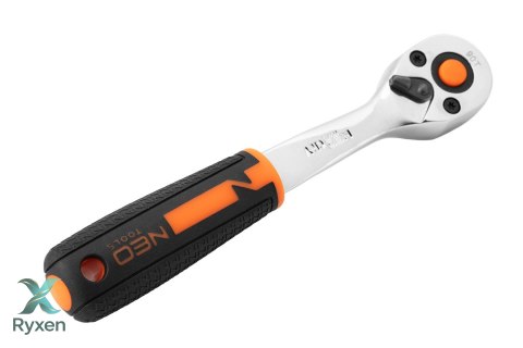 Zestaw kluczy nasadowych 1/2", 1/4", 82 szt., CrV NEO TOOLS