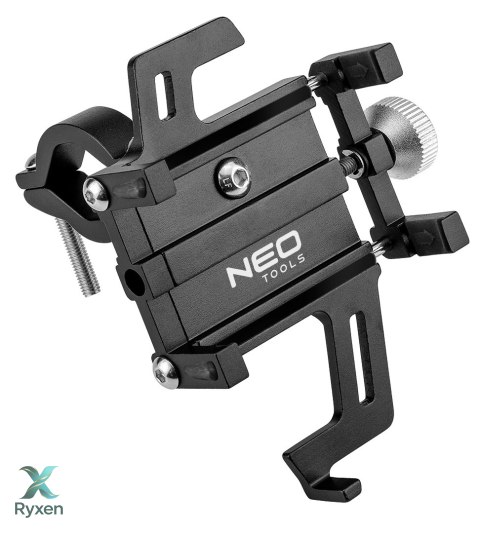 Aluminiowy uchwyt na telefon do roweru NEO TOOLS