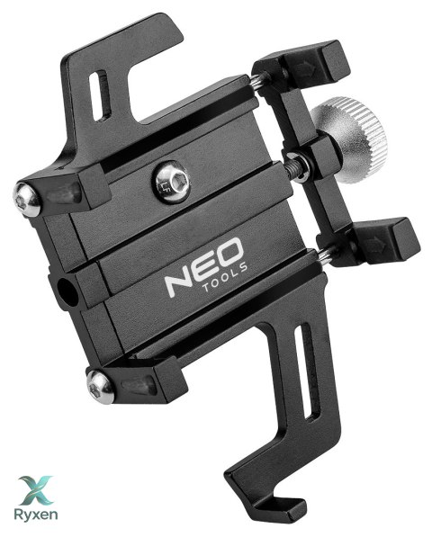 Aluminiowy uchwyt na telefon do roweru NEO TOOLS