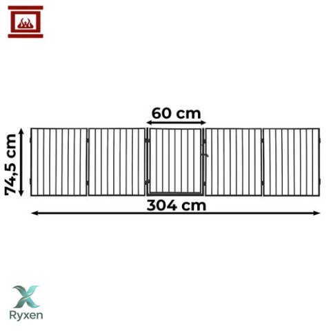 Bramka do kominka basic BK-2961 KAMINER