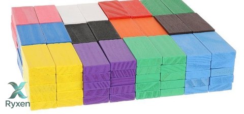 Domino drewniane 1080 el KRUZZEL