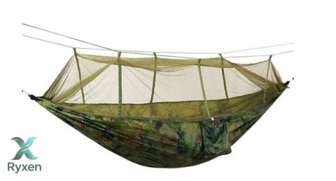 Hamak turystyczny Santiago Army 260x140cm Net GARDLOV