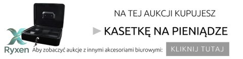 Kasetka na pieniądze duża czarna MALATEC