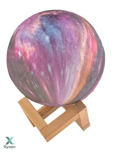 Lampka nocna księżyc 15cm 16 kolorów ISO TRADE