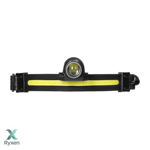 Latarka czołowa LED COB + CREE z akumulatorem 1200 mAh Orno