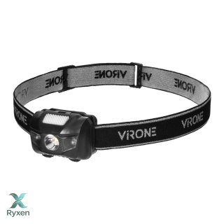 Latarka czołowa LED CREE 3W + 2 czerwone diody LED Orno