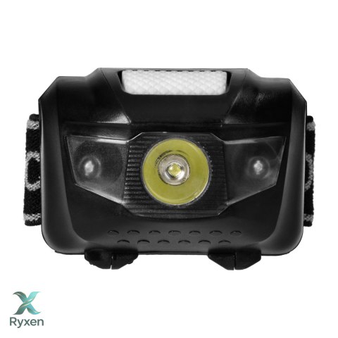 Latarka czołowa LED CREE 3W + 2 czerwone diody LED Orno